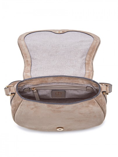 Escapade Suede Saddle Bag