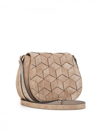 Escapade Suede Saddle Bag