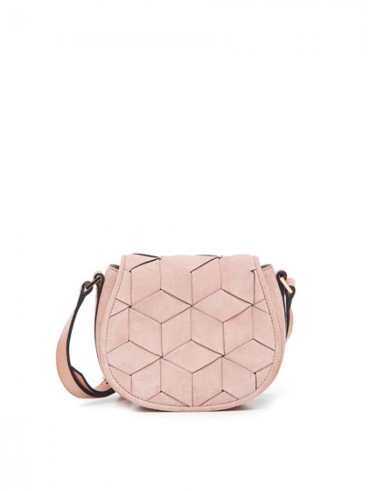 Escapade Mini Suede Saddle Bag