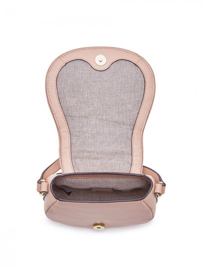 Escapade Mini Suede Saddle Bag