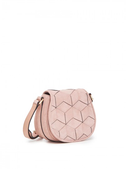 Escapade Mini Suede Saddle Bag