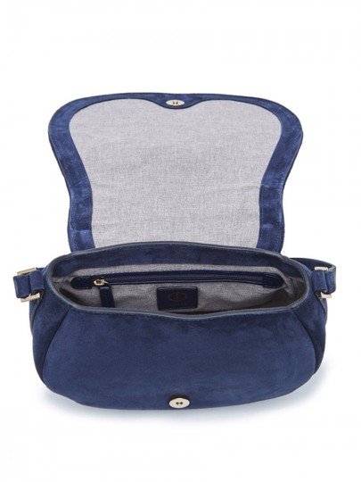 Escapade Suede Saddle Bag