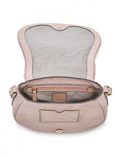 Escapade Suede Saddle Bag