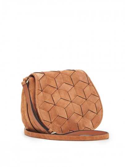 Escapade Suede Saddle Bag
