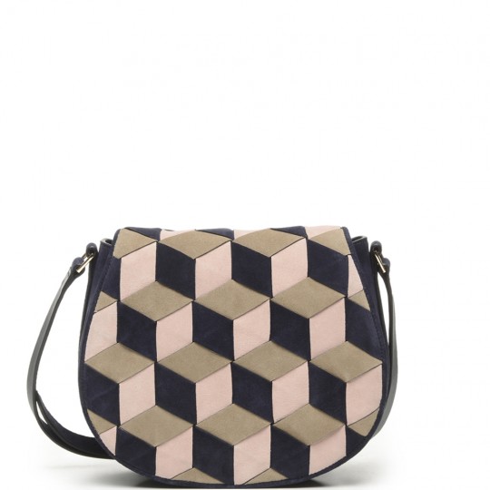 Escapade Suede Saddle Bag