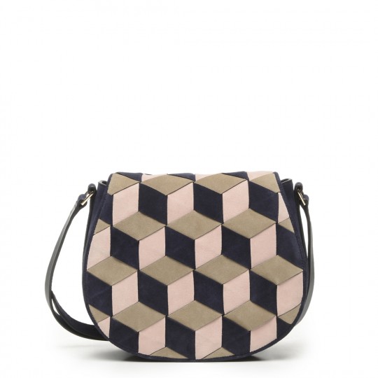Escapade Suede Saddle Bag