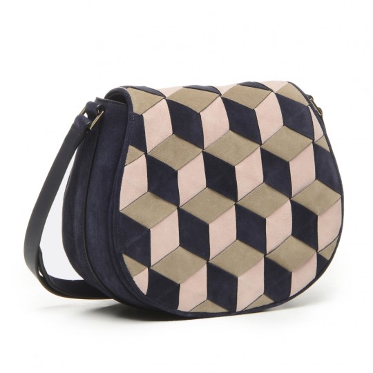Escapade Suede Saddle Bag