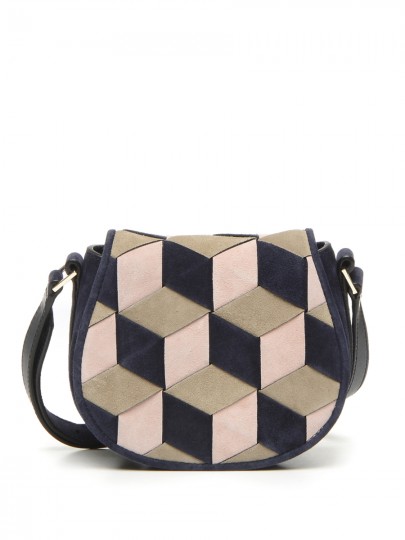Escapade Mini Suede Saddle Bag