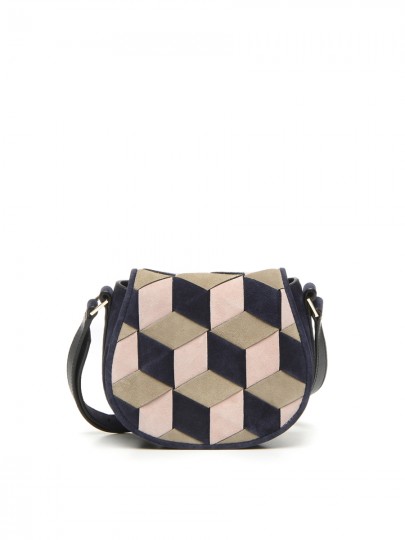 Escapade Mini Suede Saddle Bag