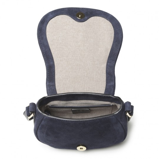 Escapade Mini Suede Saddle Bag