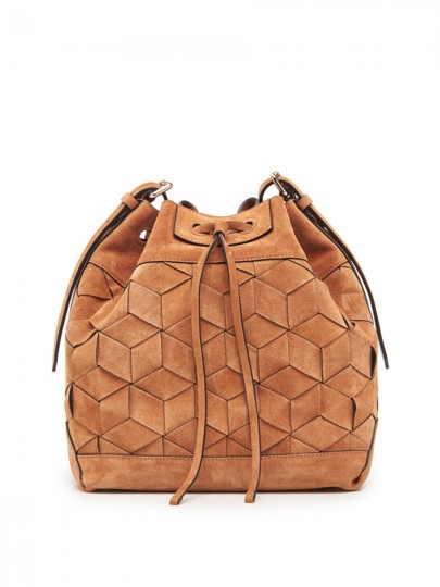 Gallivanter Suede Bucket Bag