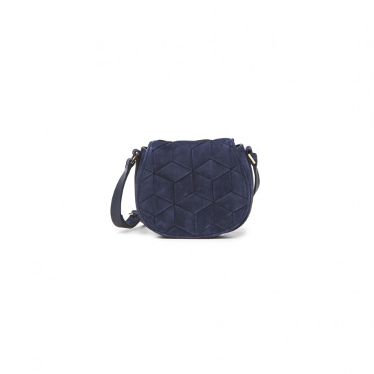 Escapade Suede Mini Saddle Bag