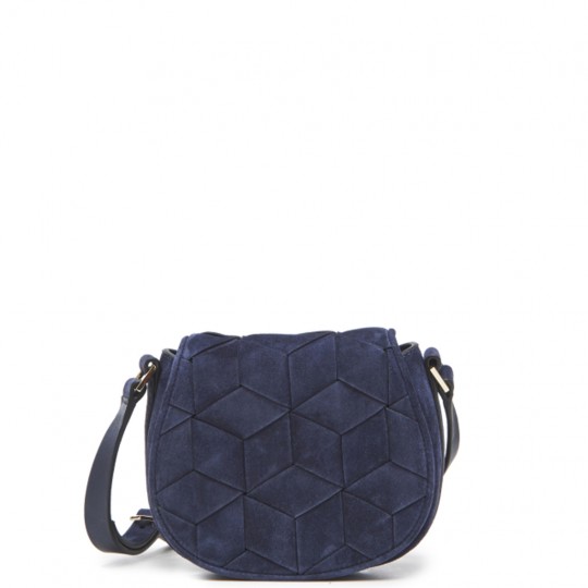 Escapade Suede Mini Saddle Bag