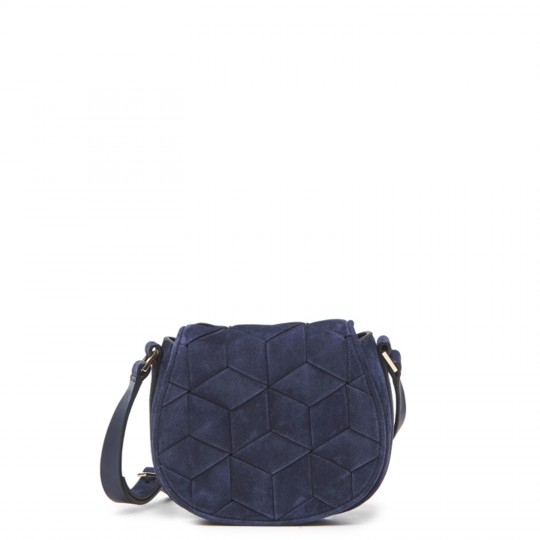 Escapade Suede Mini Saddle Bag