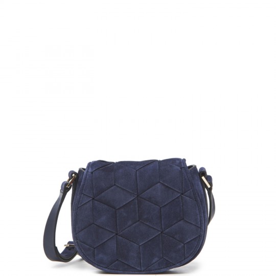 Escapade Suede Mini Saddle Bag