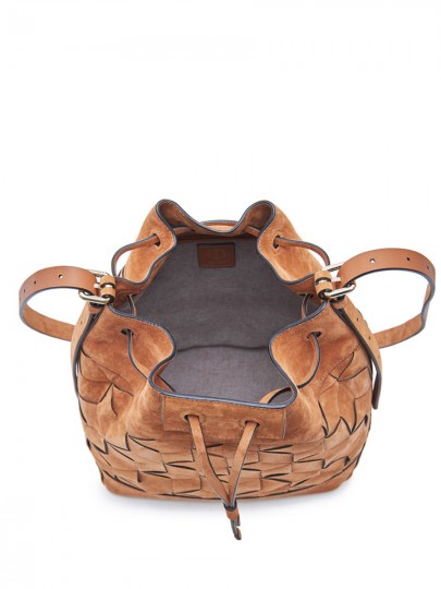 Gallivanter Suede Bucket Bag