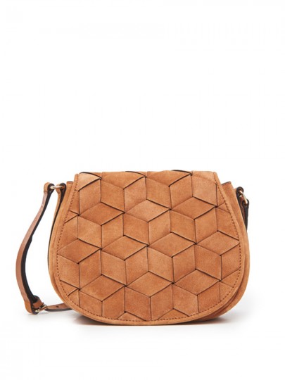 Escapade Suede Saddle Bag